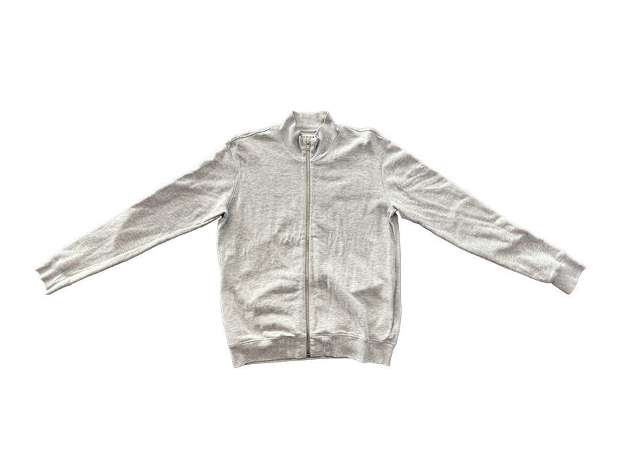 Maison Margiela Zip Up Sweater With Elbow Patches (Pre-Owned)