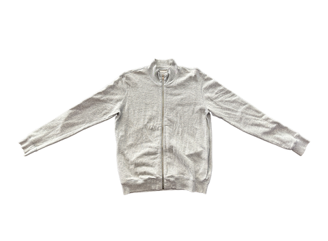 Maison Margiela Zip Up Sweater With Elbow Patches (Pre-Owned)