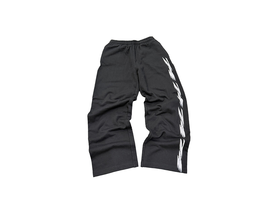 74 Is War Repeat Sweatpants Black