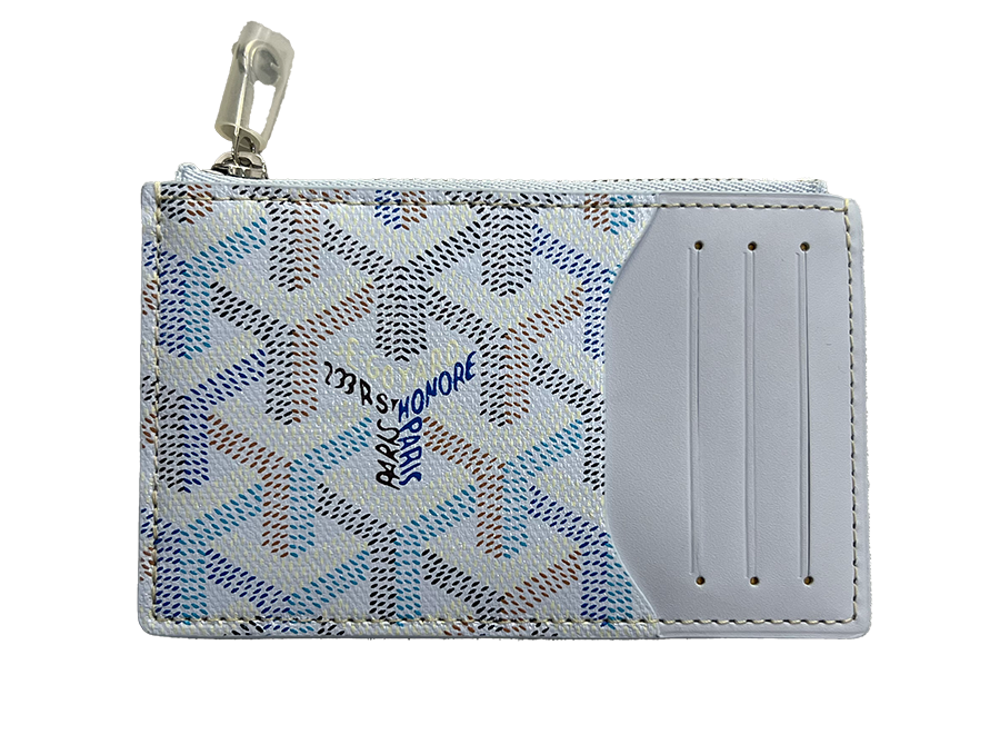 Goyard Bourbon Zipped Card Holder