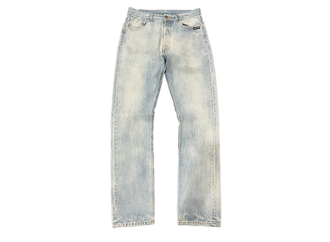 Vetements Denim Jeans Light Blue
