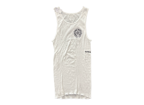 Chrome Hearts Horseshoe F*ck You Tank Top White (Pre-Owned)