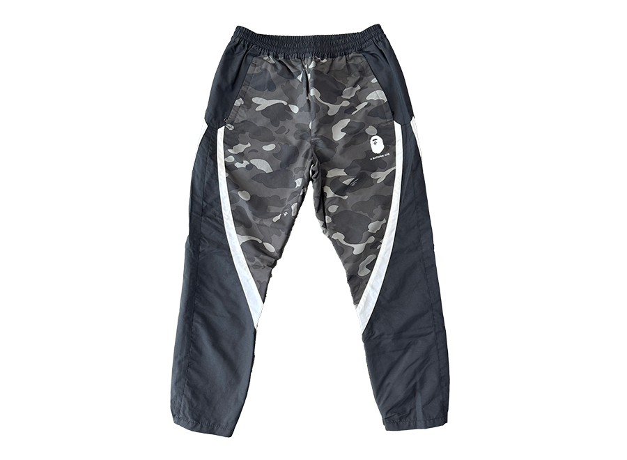 BAPE Camo Track Pants Black
