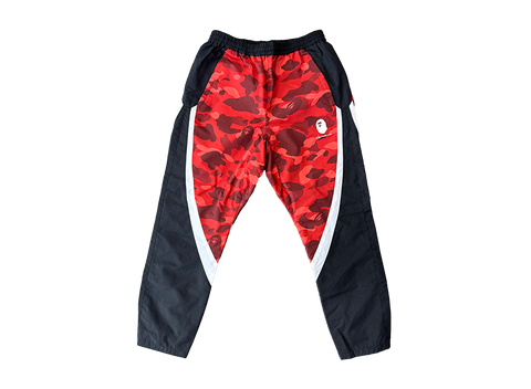 BAPE Camo Track Pants Red (Pre-Owned)