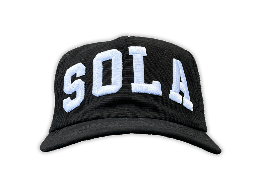 SOLDOUTLA "SOLA" CAP BLACK