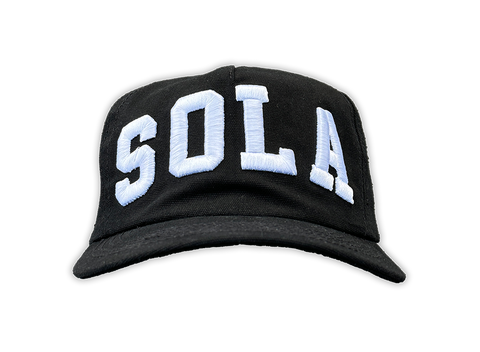 SOLDOUTLA "SOLA" CAP BLACK