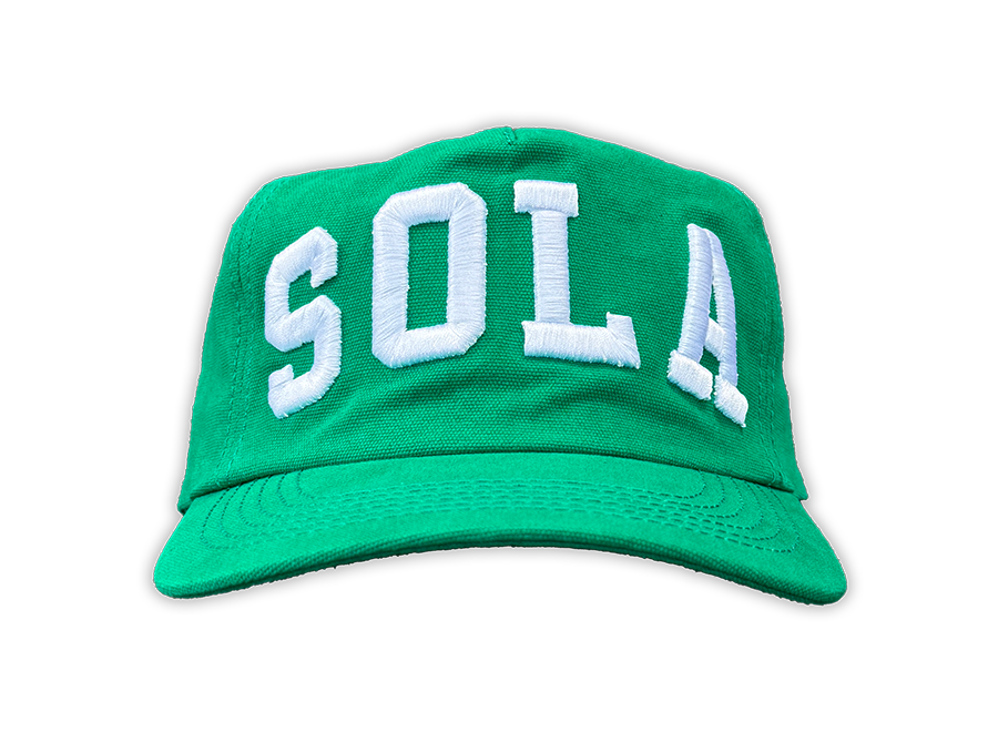 SOLDOUTLA "SOLA" CAP GREEN