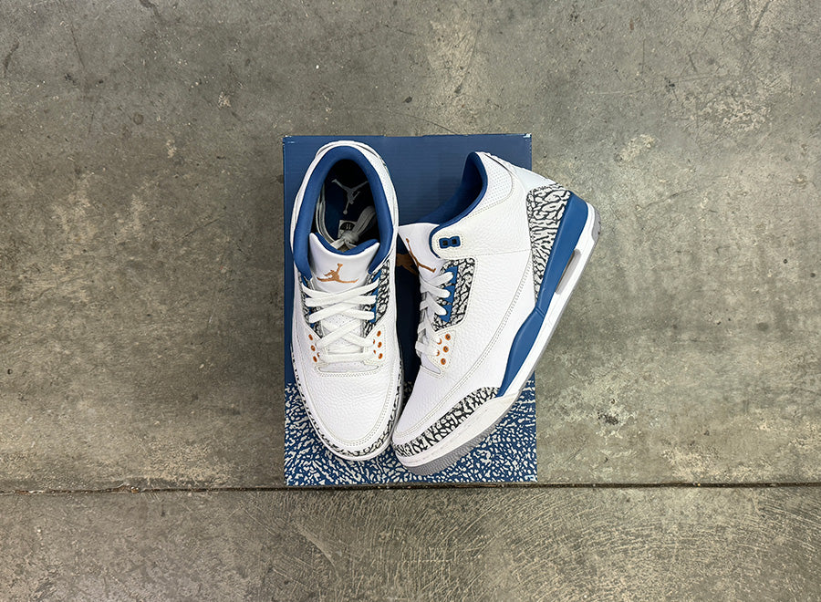 Jordan 3 Retro Wizards Size 11 (USED) - 3 Year Anniversary