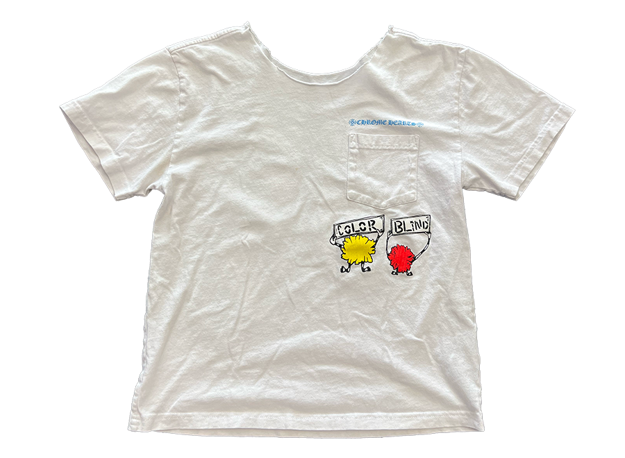 Chrome Hearts Matty Boy Retro Cycle T-Shirt White (Altered) (Pre-Owned)