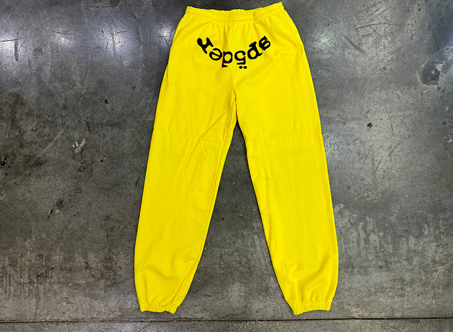 Sp5der Legacy Sweatpants Yellow Size M (NEW) - 3 Year Anniversary