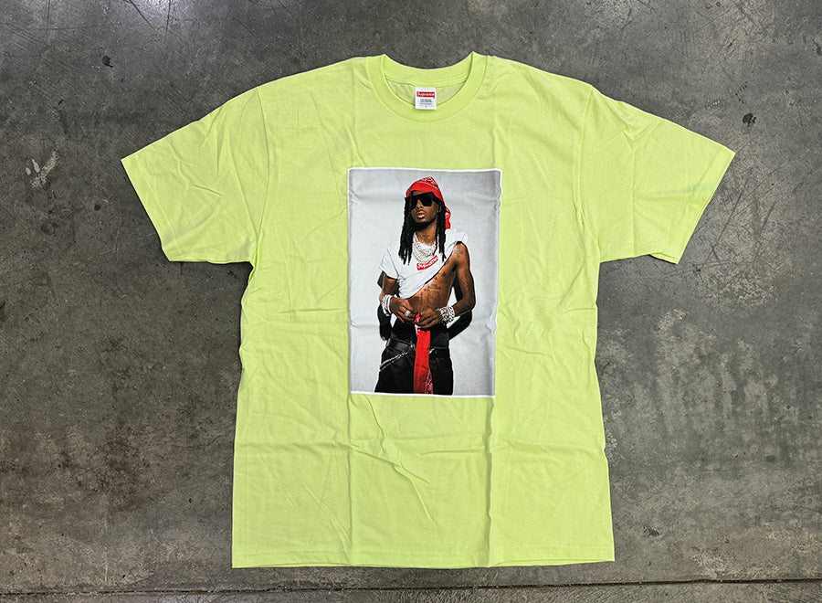 Supreme Playboi Carti Tee Neon Size L (NEW) - 3 Year Anniversary