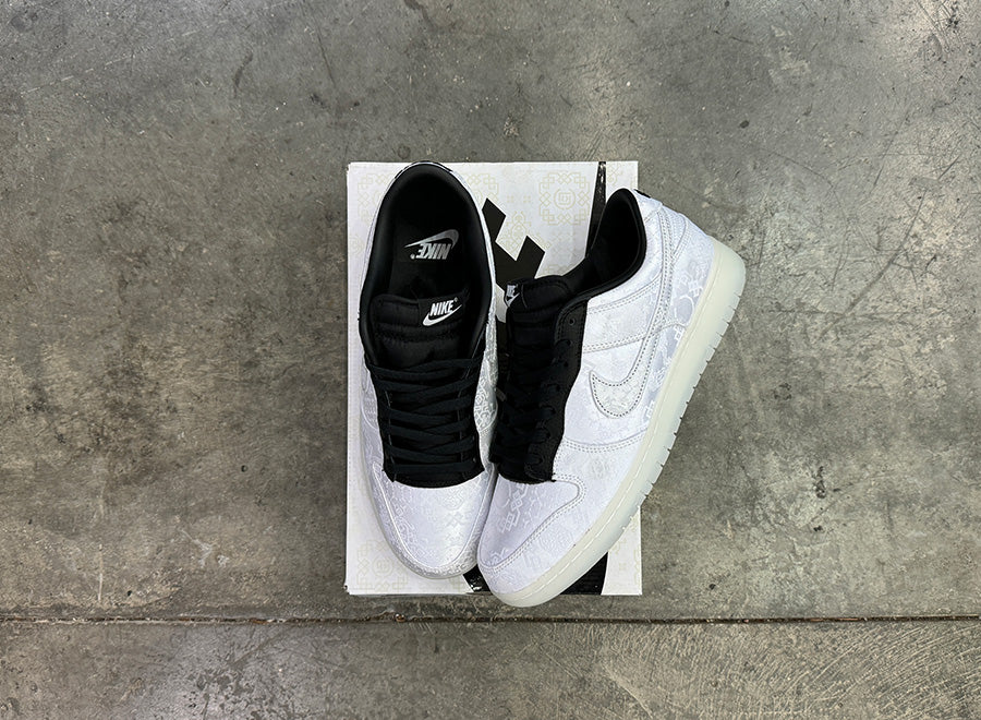 Nike Dunk Low CLOT Fragment White Size 11 (NEW) - 3 Year Anniversary