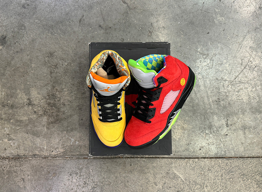 Jordan 5 Retro What The Size 9 (USED) - 3 Year Anniversary