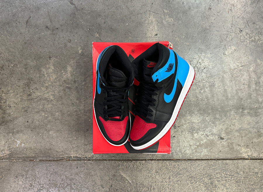 Jordan 1 Retro High NC to CHI (Women's) Size 11.5W (USED) - 3 Year Anniversary