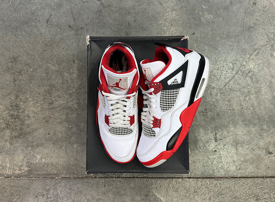 Jordan 4 Fire Red Size 12 (USED)