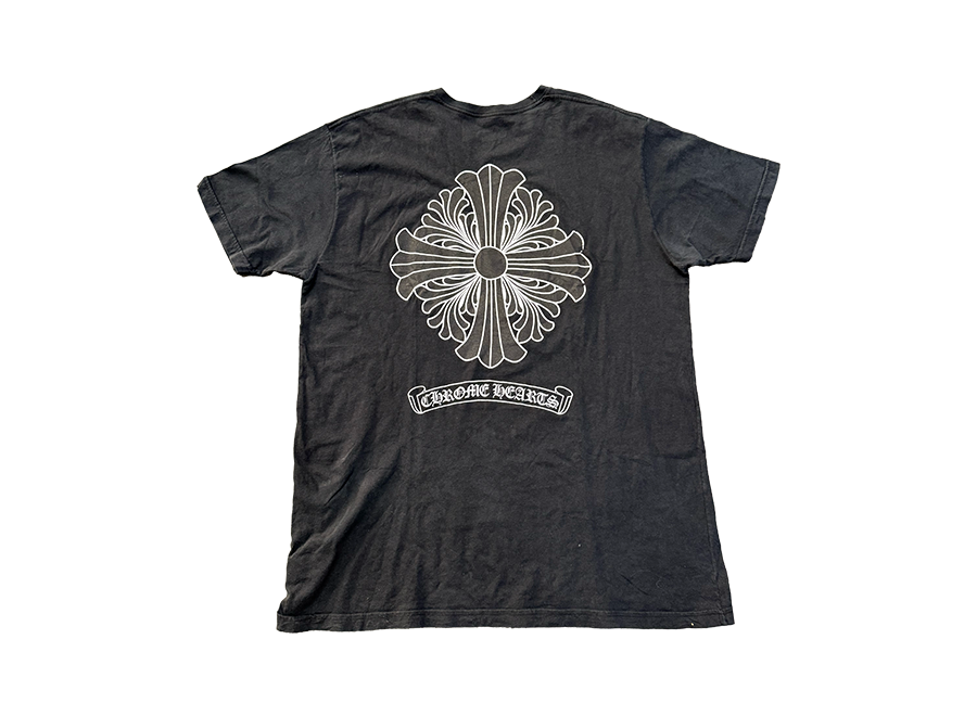 Chrome Hearts Floral Plus Cross Pocket Tee