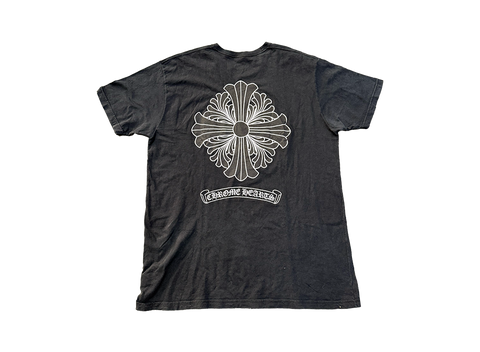 Chrome Hearts Floral Plus Cross Pocket Tee