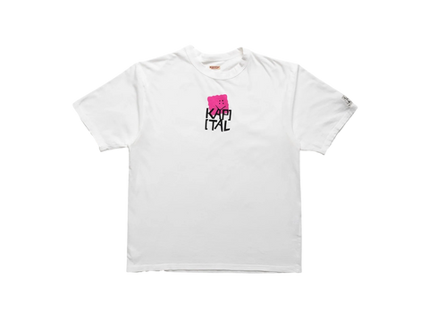 Kapital Peckish T-Shirt White/Pink