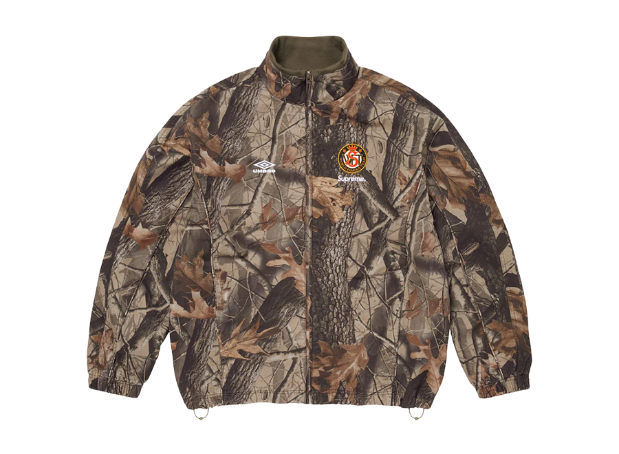 Supreme Umbro Cotton Ripstop Track Jacket (SS26) Realtree Hardwoods Camo (Pre-Owned)