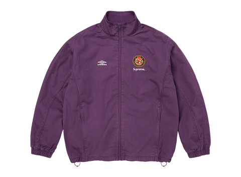 Supreme Umbro Cotton Ripstop Track Jacket (SS26) Plum