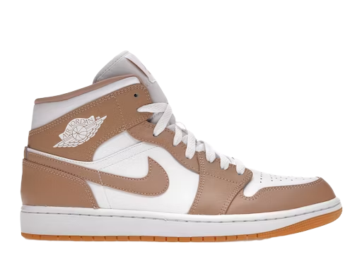 Jordan 1 Mid Tan Gum