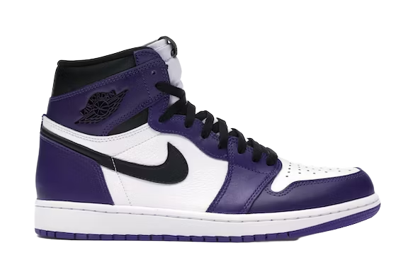Jordan 1 Retro High Court Purple White (Pre-Owned)