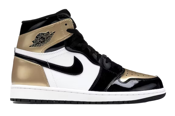 Jordan 1 Retro High NRG Patent Gold Toe