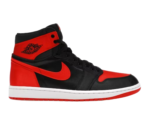 Jordan 1 Retro High OG Satin Bred (Women's) (Pre-Owned)