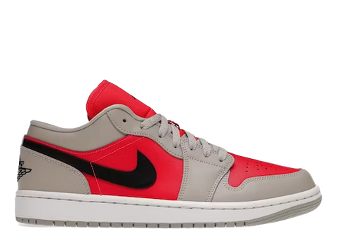 Jordan 1 Retro Low Light Iron Ore Siren Red (Women's)