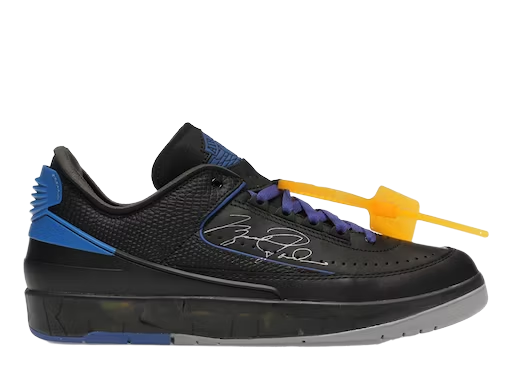 Jordan 2 Retro Low SP Off-White Black Blue
