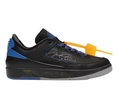 Jordan 2 Retro Low SP Off-White Black Blue