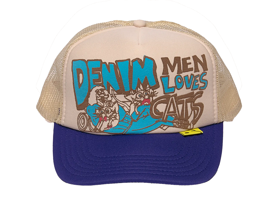 Kapital Denim Love Cats Trucker Beige (Pre-Owned)