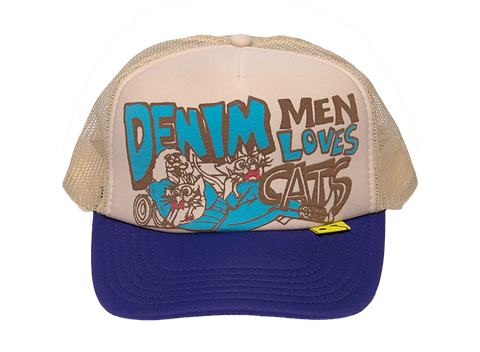 Kapital Denim Love Cats Trucker Beige (Pre-Owned)