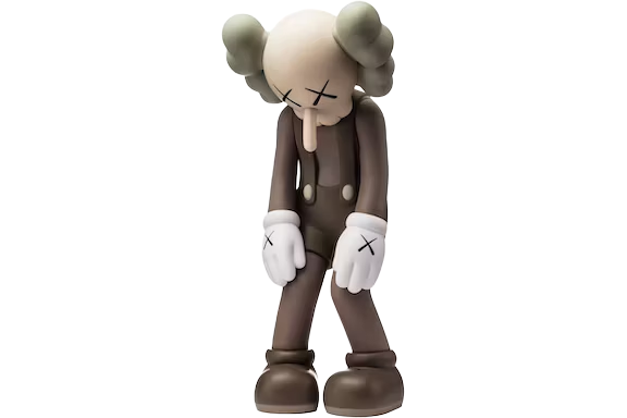 KAWS Small Lie Companion Vinyl Figure Brown