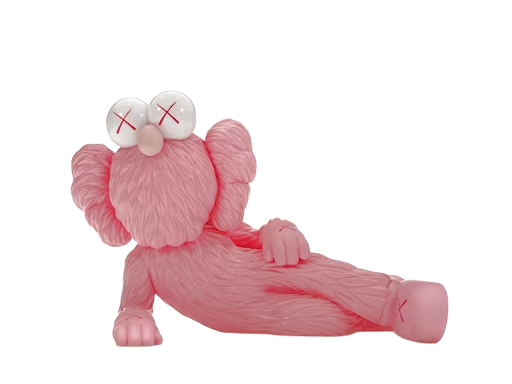 KAWS Time Off Vinyl Figure Pink