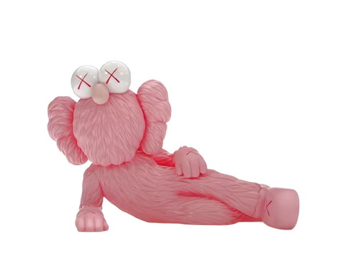 KAWS Time Off Vinyl Figure Pink