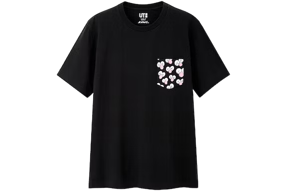 KAWS x Uniqlo BFF Pocket Tee Black (US Sizing)