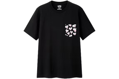KAWS x Uniqlo BFF Pocket Tee Black (US Sizing)
