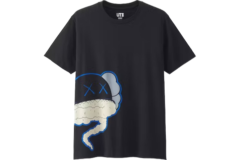 KAWS x Uniqlo Cloud Tee Black