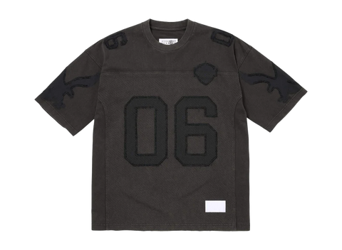 Supreme MM6 Maison Margiela Cotton Football Jersey Black