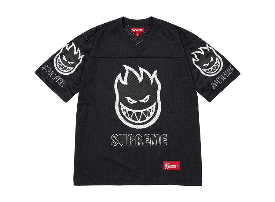 Supreme Spitfire Football Jersey Black