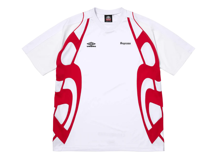 Supreme Umbro Old English Soccer Jersey White
