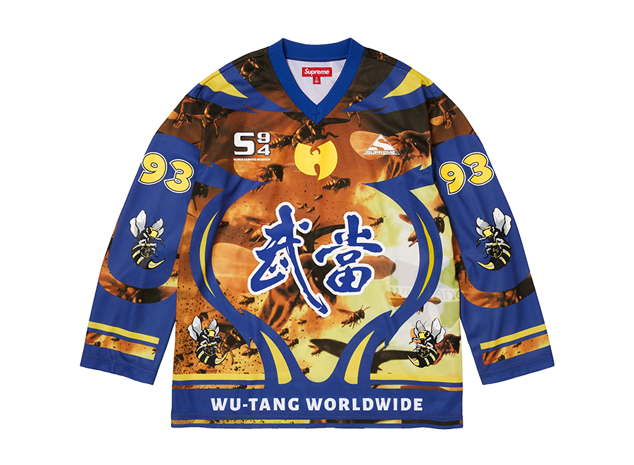 Supreme/Wu-Tang Clan Hockey Jersey Multicolor