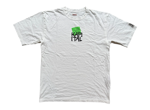 Kapital Peckish T-Shirt White/Green (Pre-Owned)