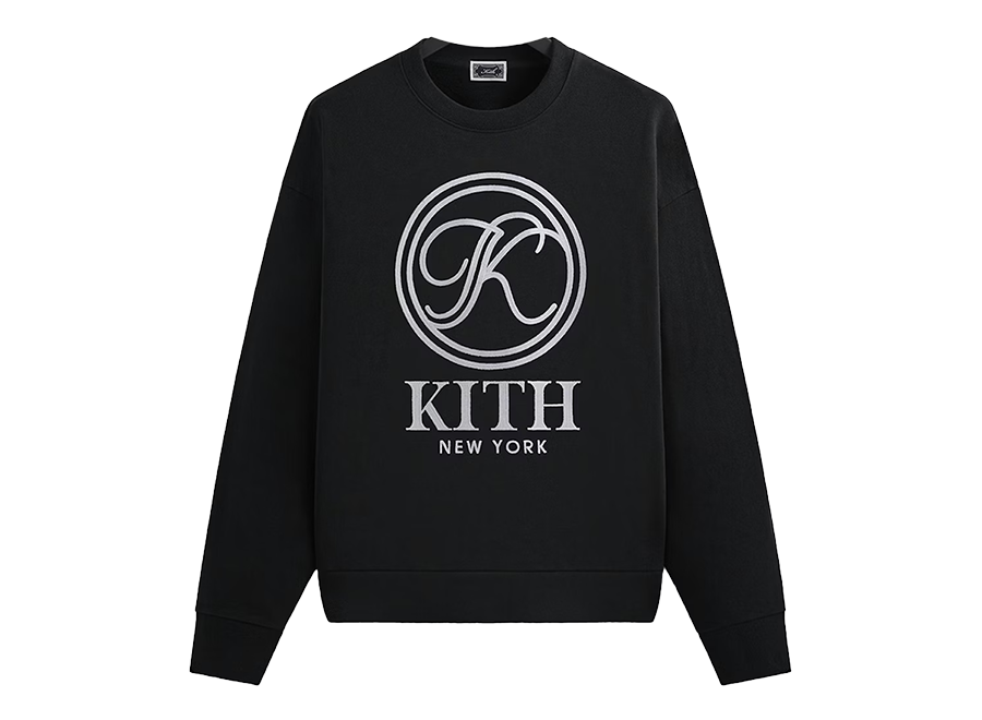 Kith Nelson Crewneck (FW24) Black (Pre-Owned)