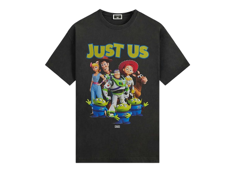 Kith x Disney Pixar Just Us Toy Story Vintage Tee Black (Pre-Owned)