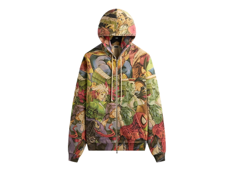 Kith x Marvel vs. Capcom New Age of Heroes Nelson Full Zip Hoodie Veil (Pre-Owned)