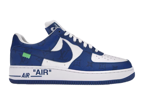 Louis Vuitton Nike Air Force 1 Low By Virgil Abloh White Royal (Pre-Owned)