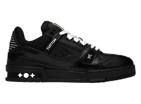 Louis Vuitton Trainer Black Embossed Monogram (Pre-Owned)