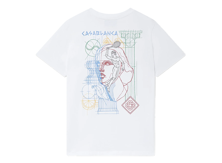 Casa Blanca Tennis Play In Progress Tee (Pre-Owned)